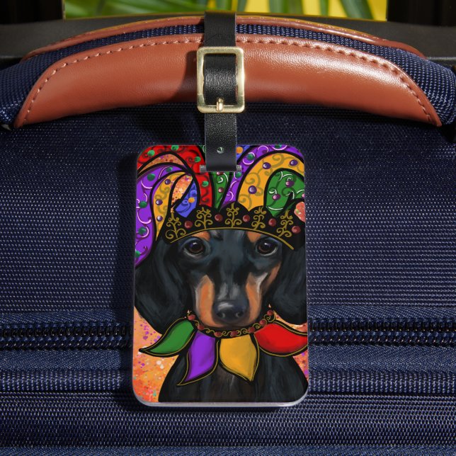 DACHSHUND                  GEPÄCKANHÄNGER (Vorderseite Insitu 2)