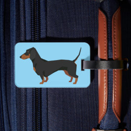 Dachshund-Gepäckanhänger Gepäckanhänger