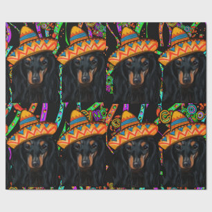 DACHSHUND            GESCHENKPAPIER
