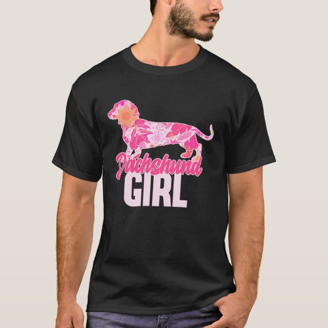 Dachshund Girl  3 T-Shirt (Vorderseite)