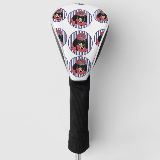DACHSHUND     GOLF HEADCOVER (Vorderseite)