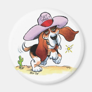 Dachshund got Geifer? Mittlerer Magnet