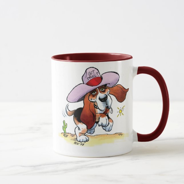 Dachshund got Geifer? Wecker-Tasse Tasse (Rechts)