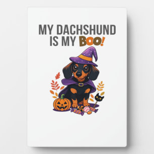 Dachshund Halloween-Kostüm  Mein Dachshund ist mei Fotoplatte
