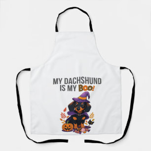 Dachshund Halloween-Kostüm Mein Dachshund ist mei Schürze