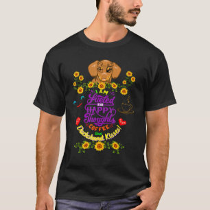 DACHSHUND HAUSTIER LUSTIGER WIENER HUND ANGETRIE T-Shirt