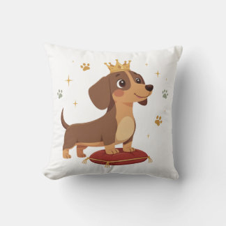 Dachshund-Herzog-Wurfkissen-Sausage-Dog-Liebhaber- Kissen