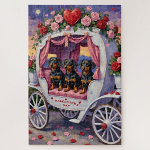 Dachshund Hund Valentinstag