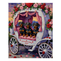 Dachshund Hund Valentinstag