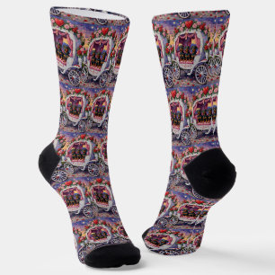 Dachshund Hund Valentinstag Socken