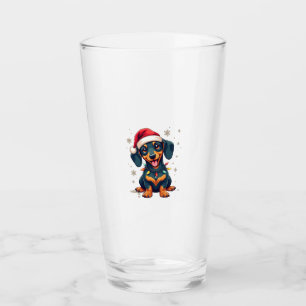 Dachshund Hunde Baum Weihnachtspullover Xmas Gesch Glas