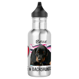 Dachshund-Hundebesitzer Edelstahlflasche