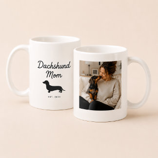 Dachshund-Hundemutter | Benutzerfoto Wiener Hund Kaffeetasse
