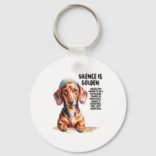 Dachshund-Ideen für Frauen & Neuheiten im Miniform Schlüsselanhänger