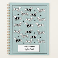 Dachshund illustré Amoureux de les chiens Blue 202