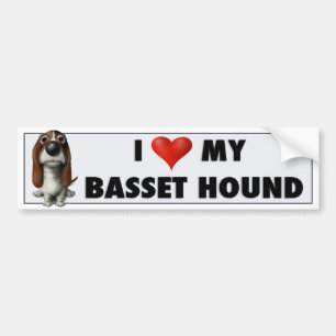 Dachshund-Jagdhund-Liebe-Aufkleber BH1 Autoaufkleber