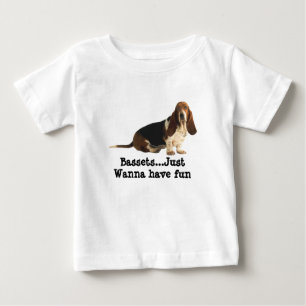 Dachshund-Jagdhund-Spaß-liebevolles Baby T-shirt