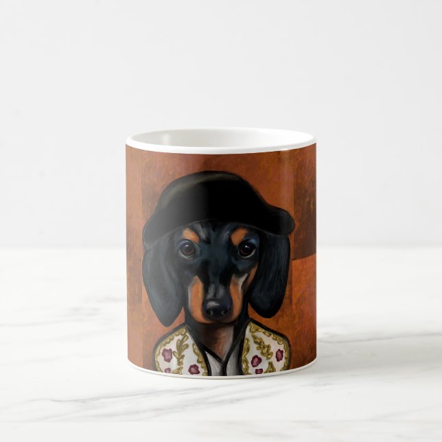 DACHSHUND           KAFFEETASSE (Mittel)