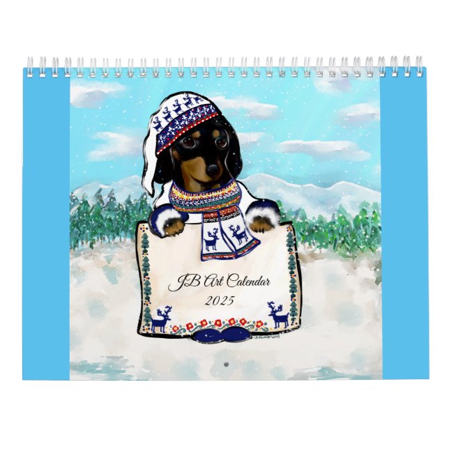 Dachshund    kalender (Rückseite)