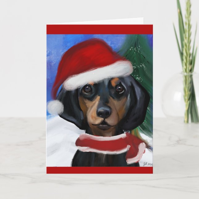 Dachshund  karte (Vorderseite)