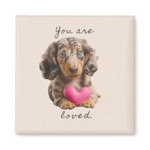 Dachshund Küchenmagnet – Süßes Sausage Dog Geschen