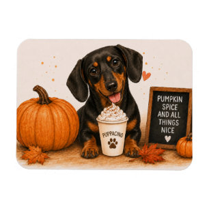 Dachshund Kürbisgewürz Magnet