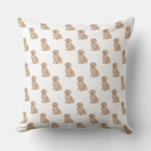 Dachshund (Langhaar, Rot) Kissen