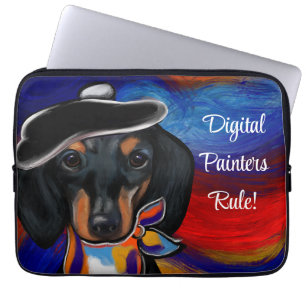 DACHSHUND    LAPTOPSCHUTZHÜLLE