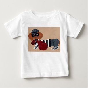 Dachshund Leckerli Dieb Einbrecher Baby T-shirt