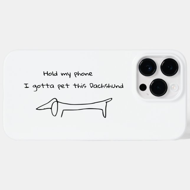 DACHSHUND LOVER Coque-Mate iPhone 14 Pro Max Coque (Verso (horizontal))