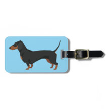 Dachshund Luggage Tag