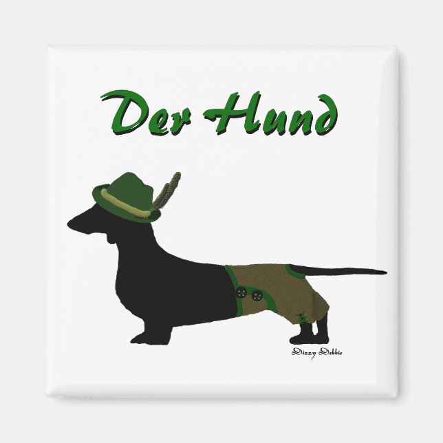 Dachshund Magnet (Devant)
