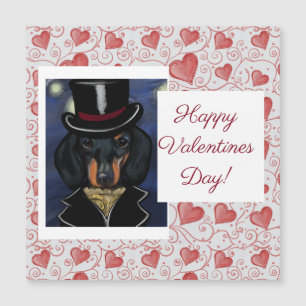 DACHSHUND MAGNETKARTE