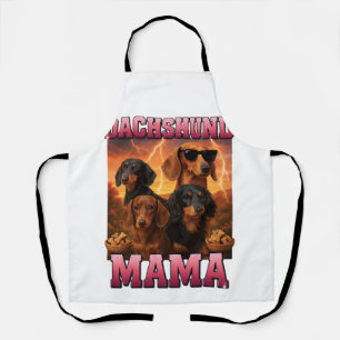 Dachshund Mama Schürze