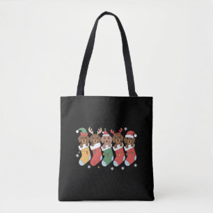 Dachshund Mama Weihnachten Hunde Liebhaber Geschen Tasche