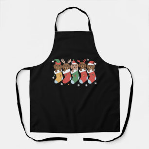 Dachshund Mama Weihnachten Hundefreund Geschenk Ne Schürze