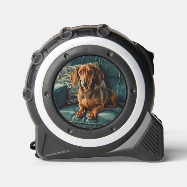 Dachshund Maßband (Vorderseite)