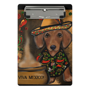 Dachshund Mini Klemmbrett