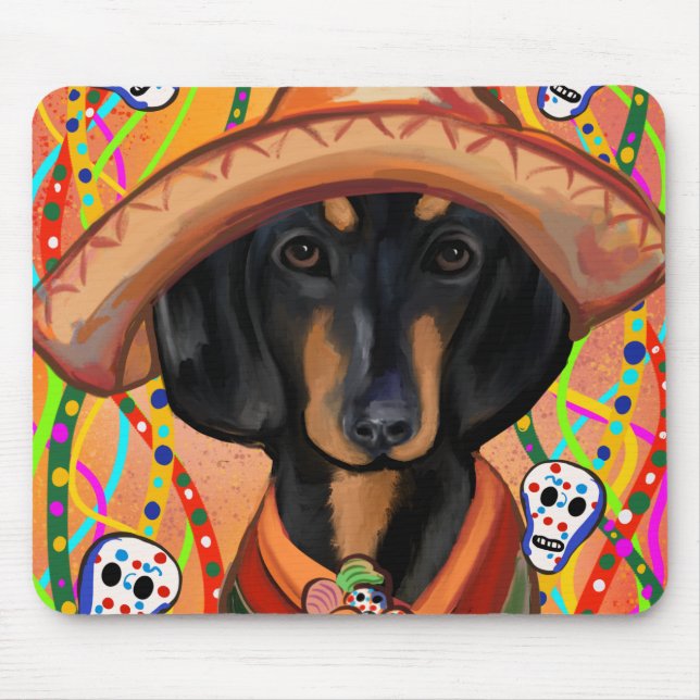 DACHSHUND     MOUSEPAD (Vorne)