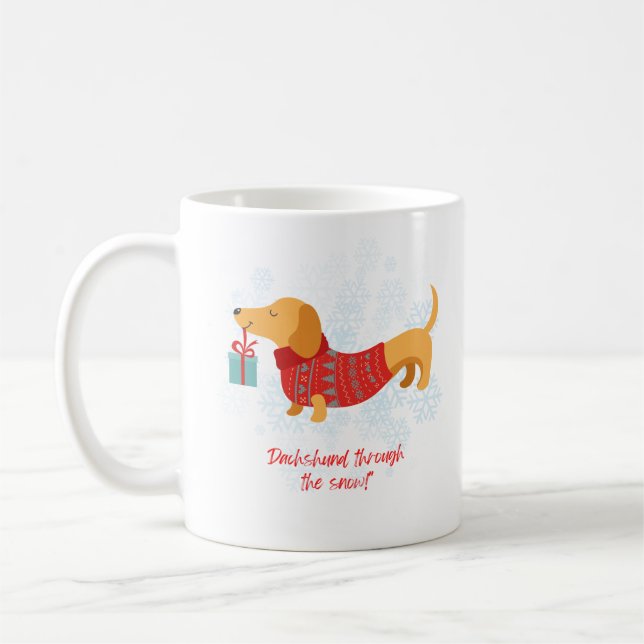Dachshund Mug (Gauche)