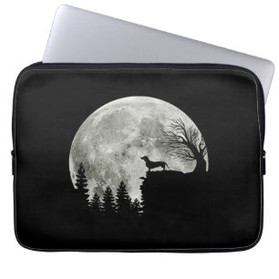 Dachshund On Mountain Halloween Graphic Tees Ohrts Laptopschutzhülle