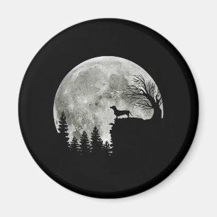 Dachshund On Mountain Halloween Graphic Tees Ohrts Magnet