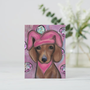 Dachshund        postkarte