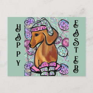 DACHSHUND        POSTKARTE