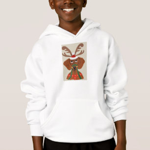 Dachshund-Rentier Hoodie