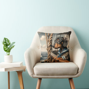 DACHSHUND SEEMANN KISSEN