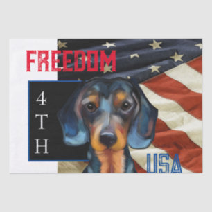 Dachshund seidenpapier