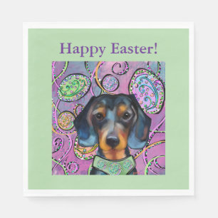 DACHSHUND SERVIETTE