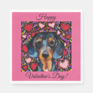 DACHSHUND SERVIETTE