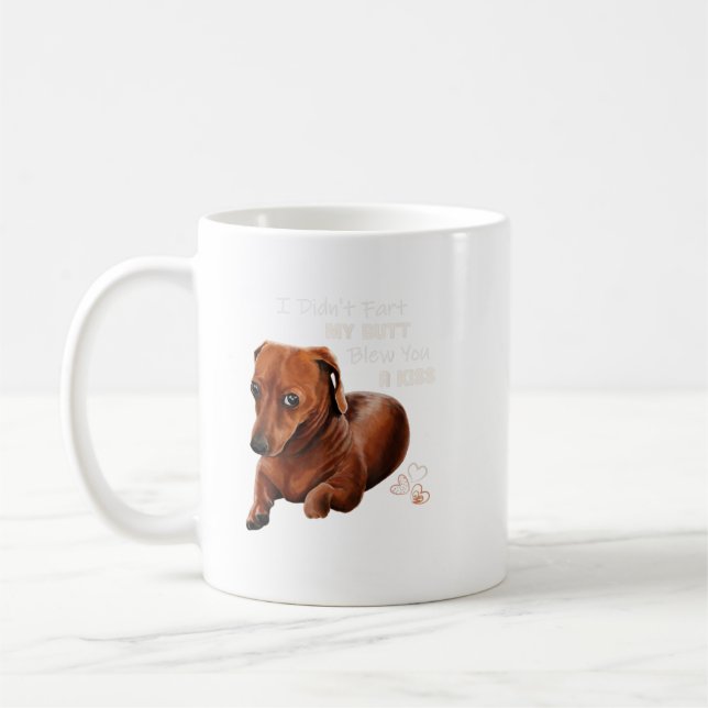 Dachshund Shirt Dachshund Dog Funny Gift  Kaffeetasse (Links)